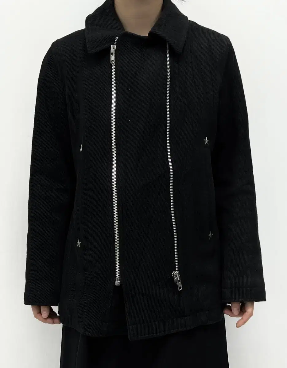 comme ca ism zipper design jacket